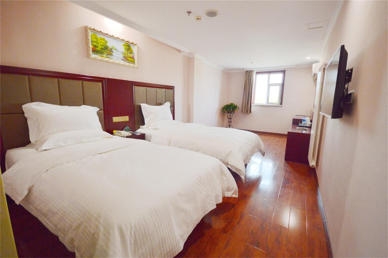 Greentree Inn Jiangsu Suqian Sucheng District Weishanhu Road Business Hotel מראה חיצוני תמונה