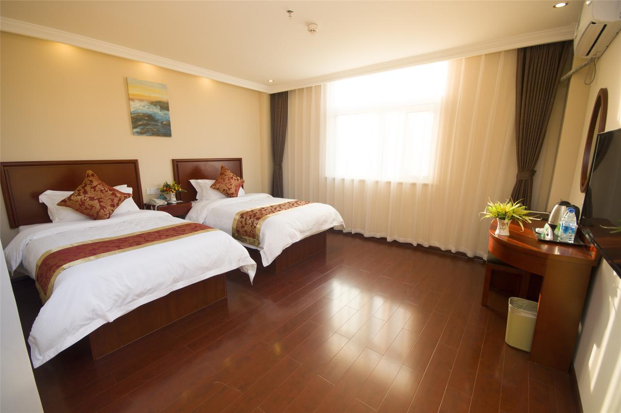 Greentree Inn Jiangsu Suqian Sucheng District Weishanhu Road Business Hotel מראה חיצוני תמונה